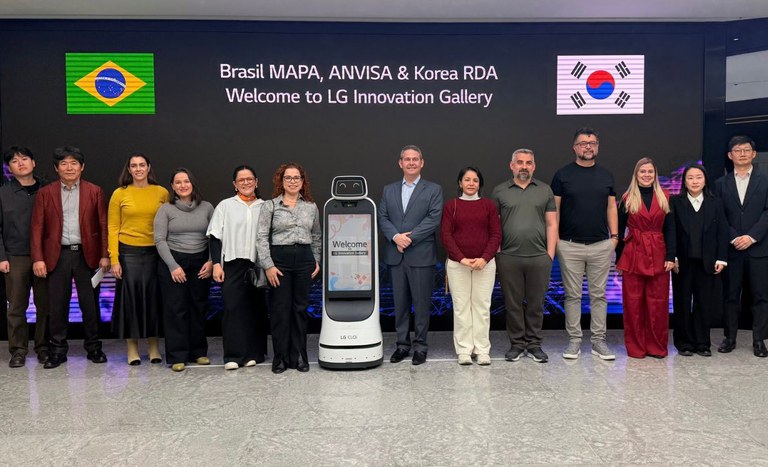 Delegação brasileira visita polos de inovação na Coreia do Sul para ampliar cooperação em tecnologias voltadas à agricultura sustentável