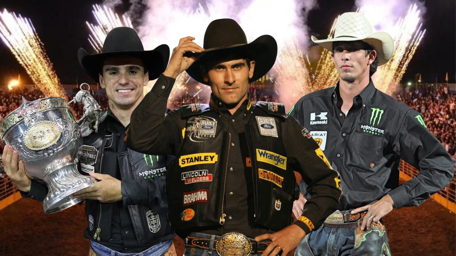 A elite das arenas: Quem são os maiores milionários da história da PBR?