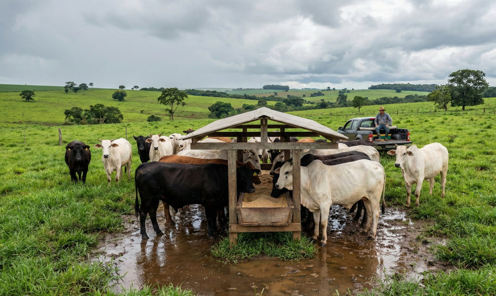Como lucrar até 1,5 arroba extra por cabeça apenas ajustando o cocho nas águas