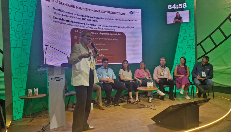 Na COP30: soja responsável RTRS impulsiona a mitigação climática
