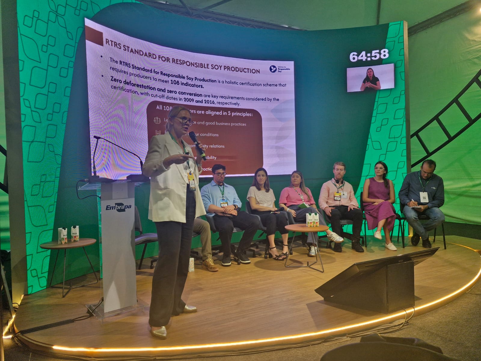 Na COP30: soja responsável RTRS impulsiona a mitigação climática