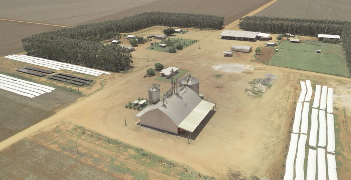 Fazenda do grande campeão nacional sequeiro - Mateus Passinatto, de Campos de Júlio (MT).
