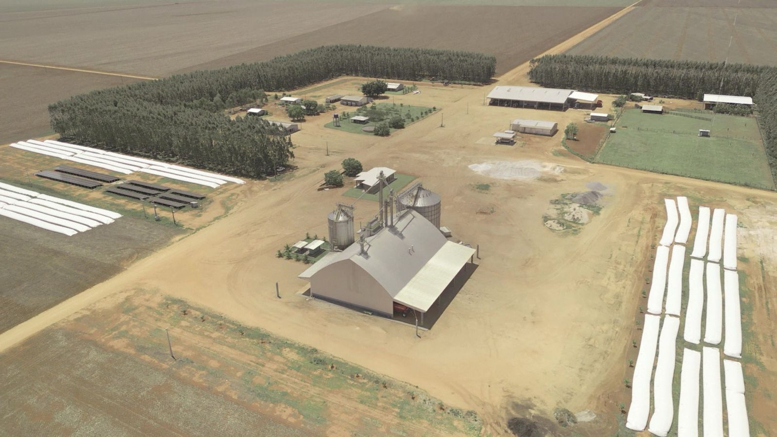 Fazenda do grande campeão nacional sequeiro - Mateus Passinatto, de Campos de Júlio (MT).