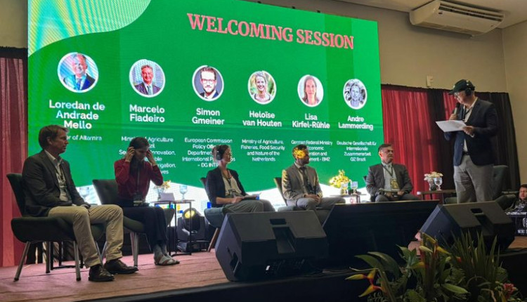 Mapa participa da abertura do Altamira Summit 2025, evento internacional que antecede a COP 30