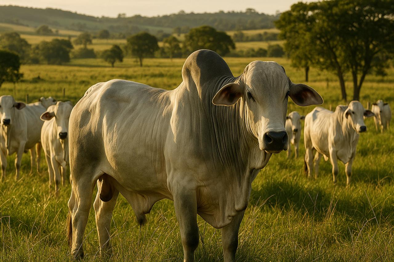 marmoreio na raça Nelore