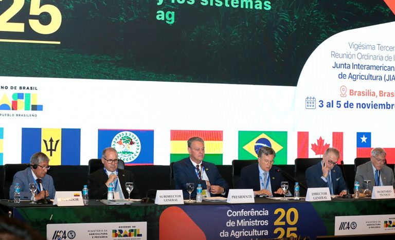 Ministro Carlos Fávaro preside eleição do novo diretor-geral do IICA