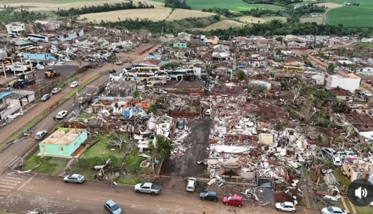 tornado no Paraná