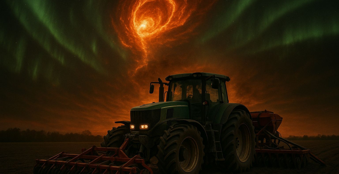 tratores possuídos durante tempestades solares