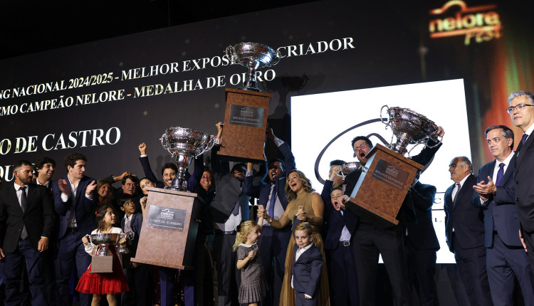 Destaques dos Rankings Nacionais da ACNB são premiados durante a Nelore Fest, em São Paulo