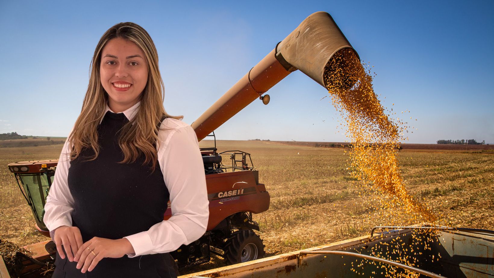Amanda Saavedra - Joao Domingos - colheita da milho