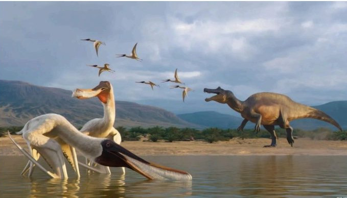 Pesquisadores encontram nova espécie de pterossauro em vômito fossilizado no Nordeste