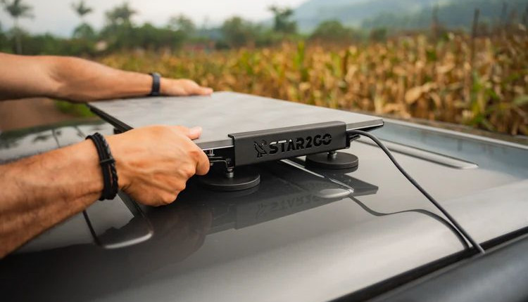 Como instalar a Starlink no carro