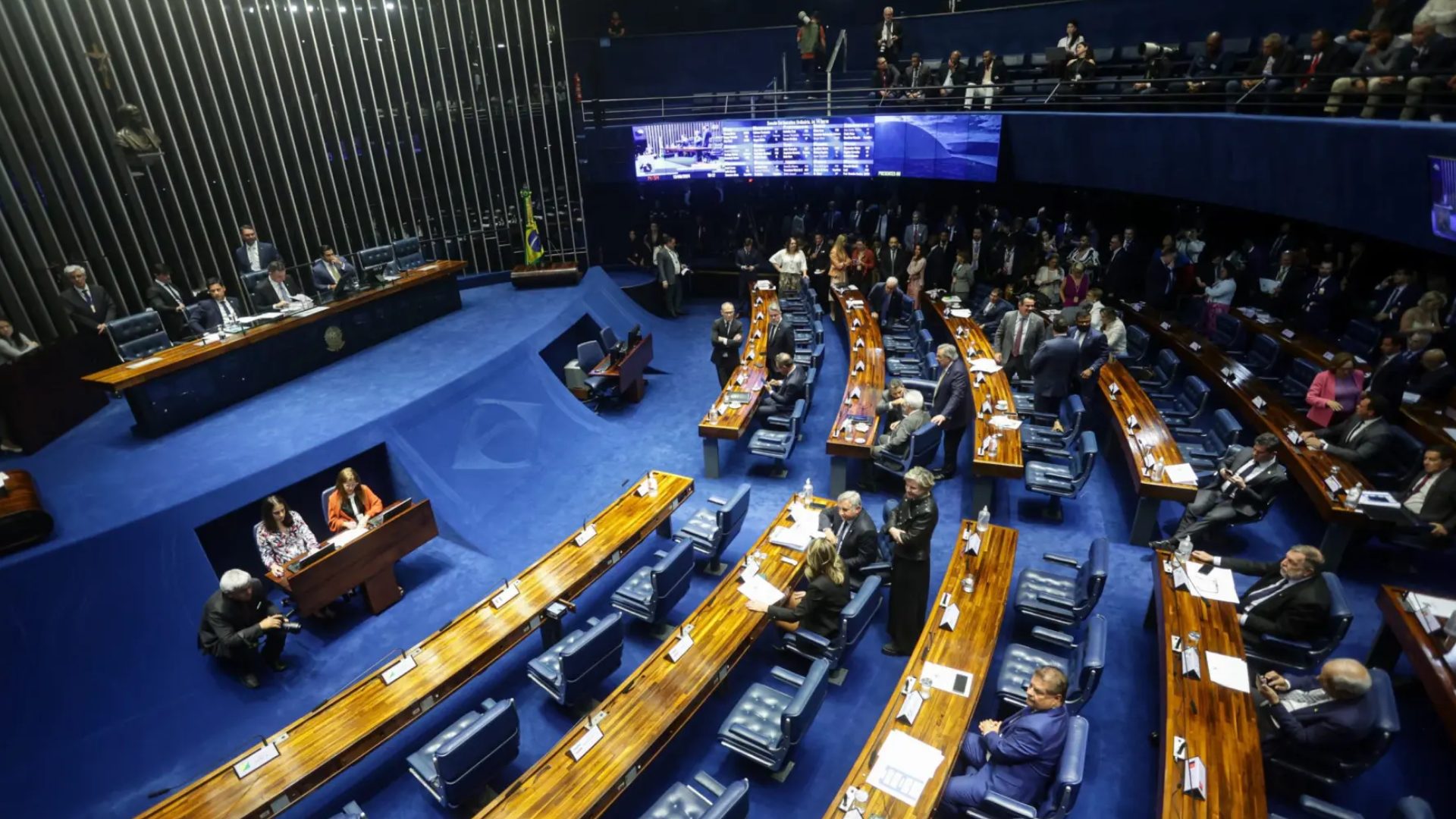 Senado aprova em dois turnos PEC do marco temporal, que agora segue para a Câmara