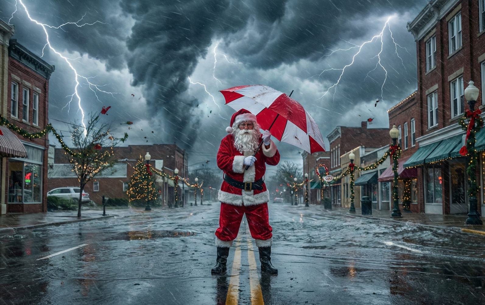 Alerta de tempestades severas no Natal: Chuvas de 200mm e calor