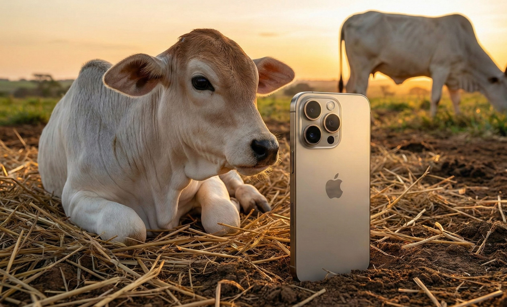 iPhone ou Bezerro? Na mão de tolo vira pó, na do produtor vira império