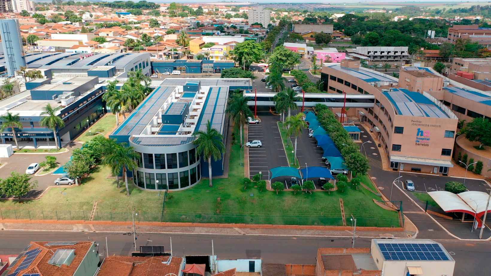 Hospital do Amor em Barretos - visao aerea 1