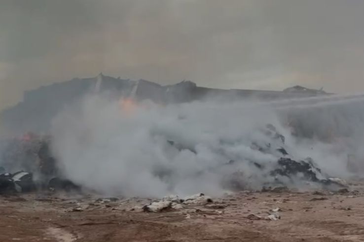 incendio atinge algodoeira