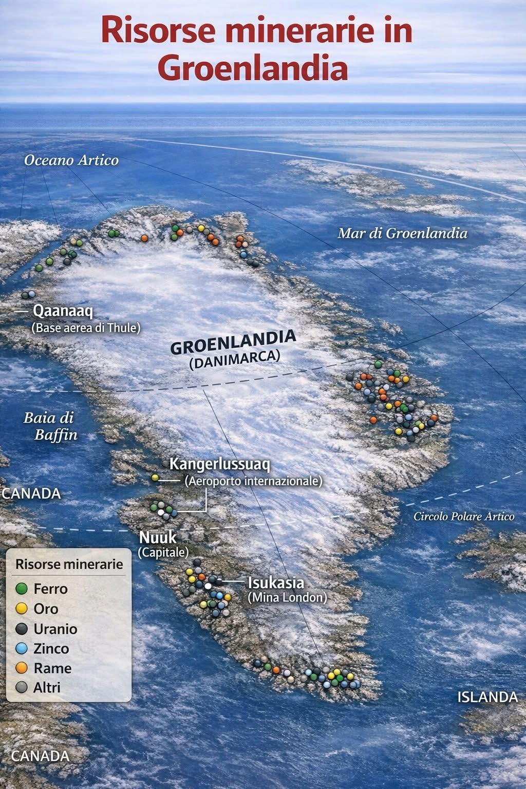 groelandia rica em minerios - terras raras