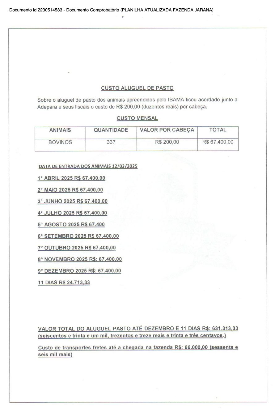 produtor que teve vacas mortas após apreensão do Ibama