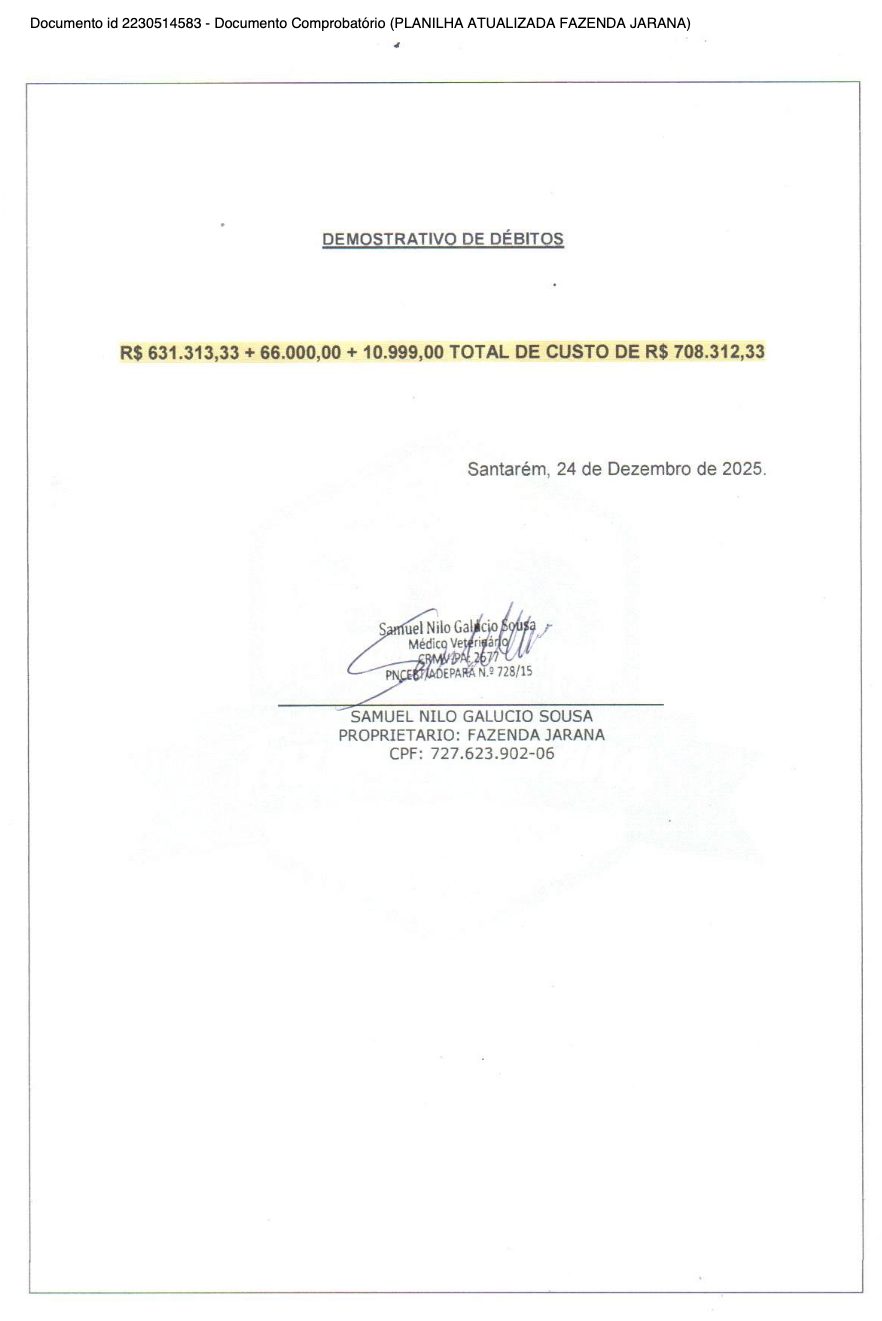 produtor que teve vacas mortas após apreensão do Ibama