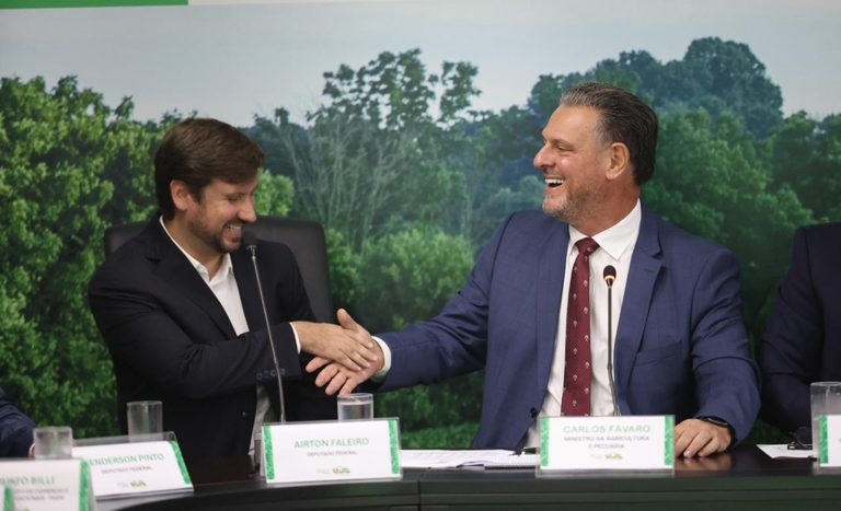 Ministro Fávaro e governador Helder Barbalho dialogam sobre pautas estratégicas para agro paraense
