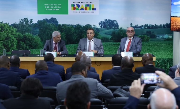 Mapa recebe delegação de Angola para discutir programa de investimento agropecuário bilateral