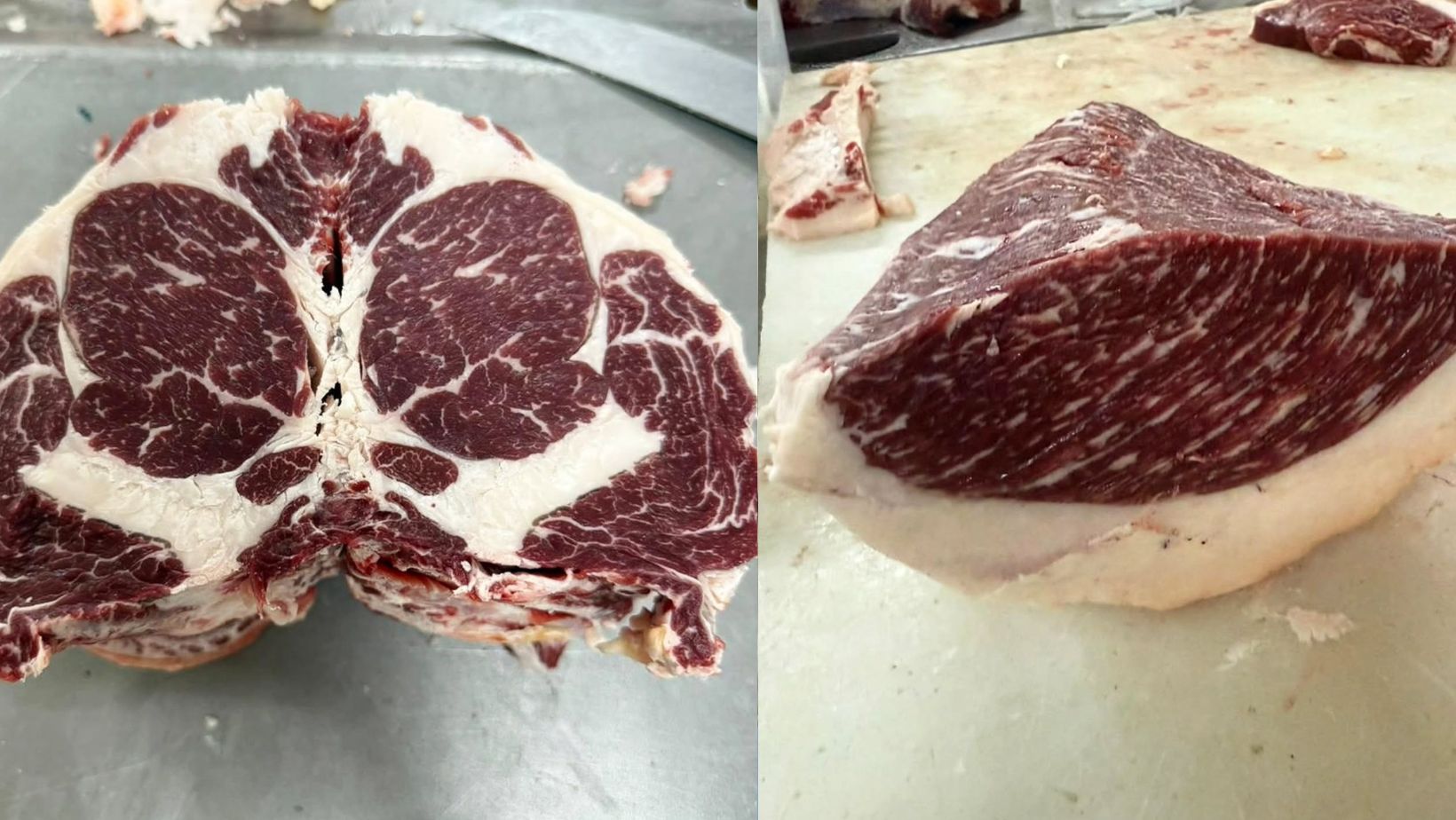 Nelore com marmoreio - carne - roberto barcellos - pecas de carne com marmoreio - picanha marmorizada