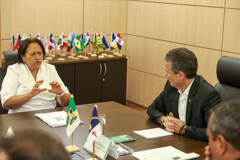Ministro André de Paula e governadora do RN dialogam sobre o desenvolvimento da agropecuária estadual