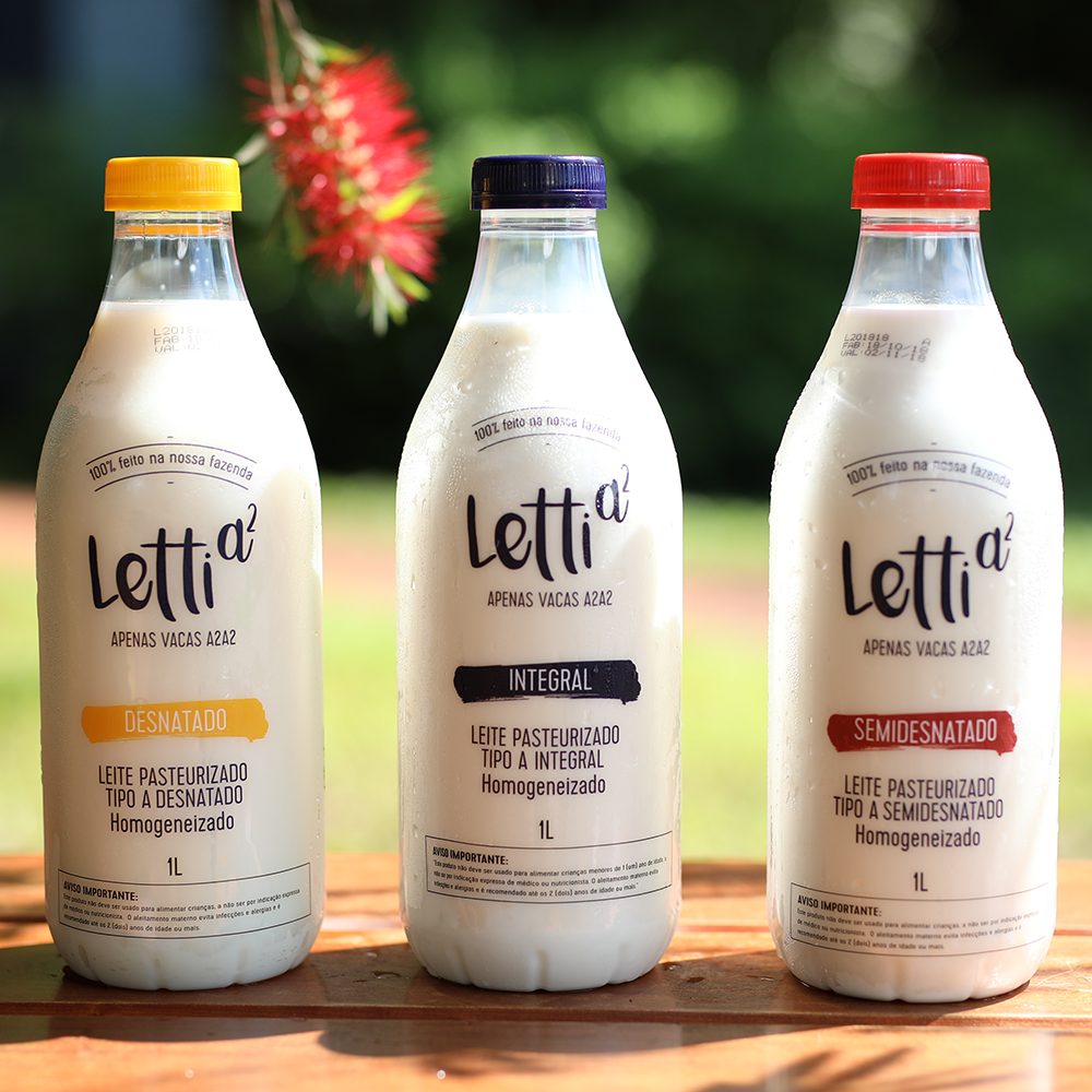 Leite A2 Letti. Foto: Letti/Divulgação