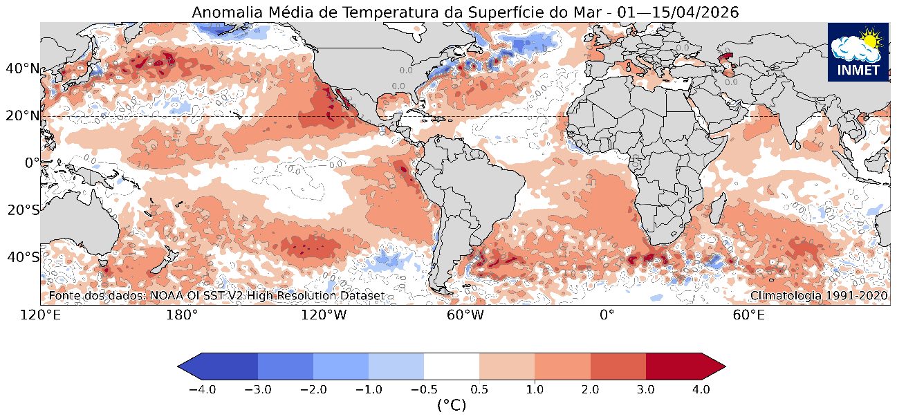 "Super" El Niño deve chegar ao Brasil em maio, aponta previsões recentes do Inmet