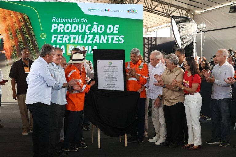 Governo Federal retoma produção de fertilizantes na Bahia para fortalecer agronegócio e segurança alimentar