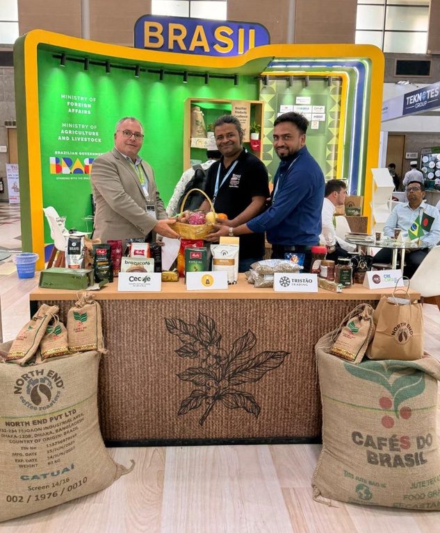 Pavilhão Brasil apresenta produtos do agro nacional na 9ª Agro Expo, em Bangladesh
