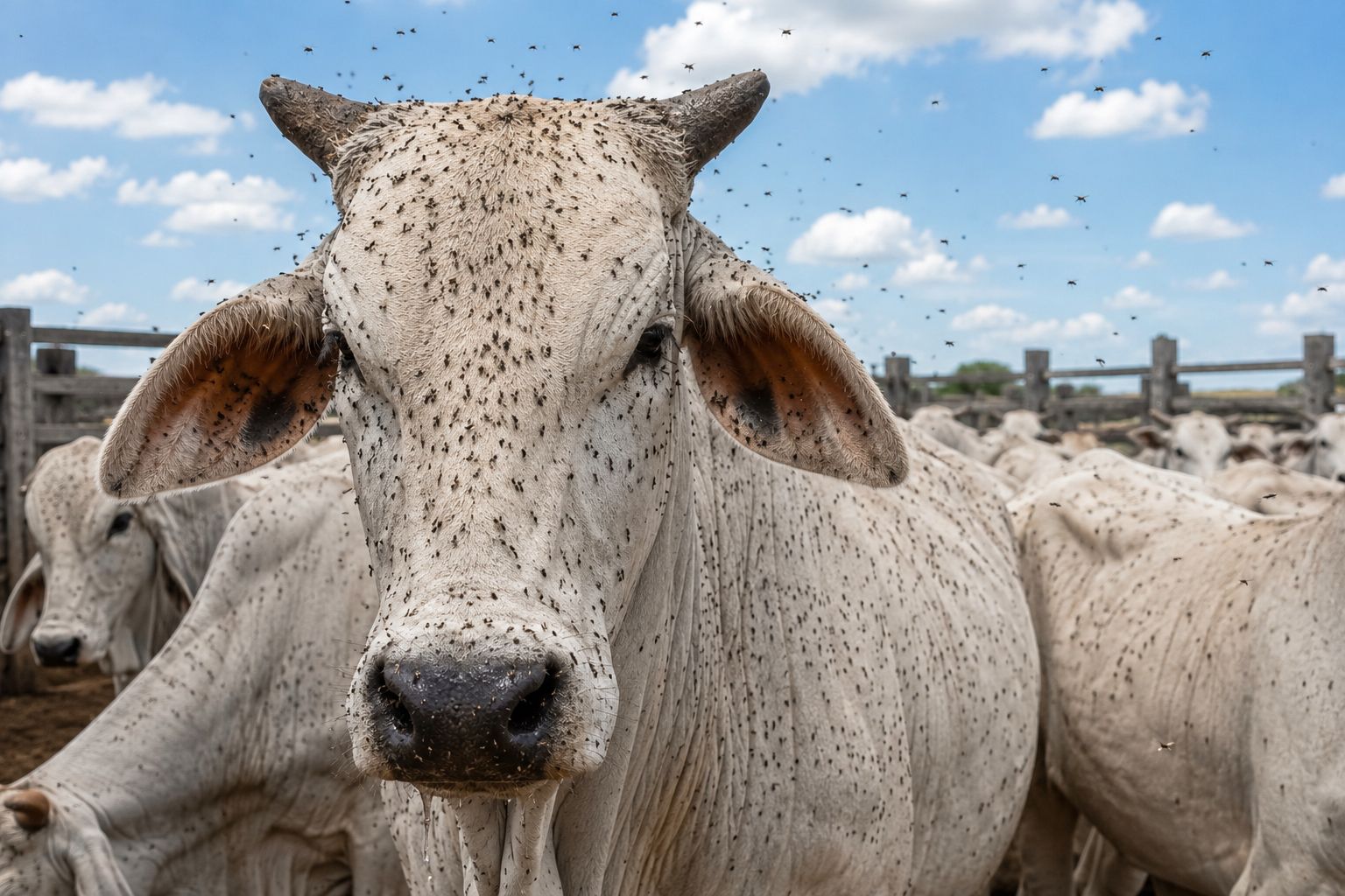 Pecuaristas enfrentam prejuízos e desespero com infestação de mosca-do-estábulo em MS