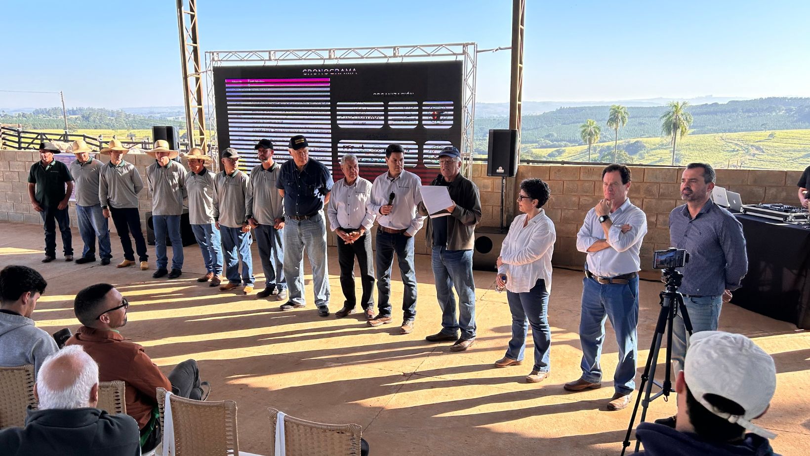 projeto genetica semen e embrioes da raca canchim - grupo ilma - apresentacao da equipe
