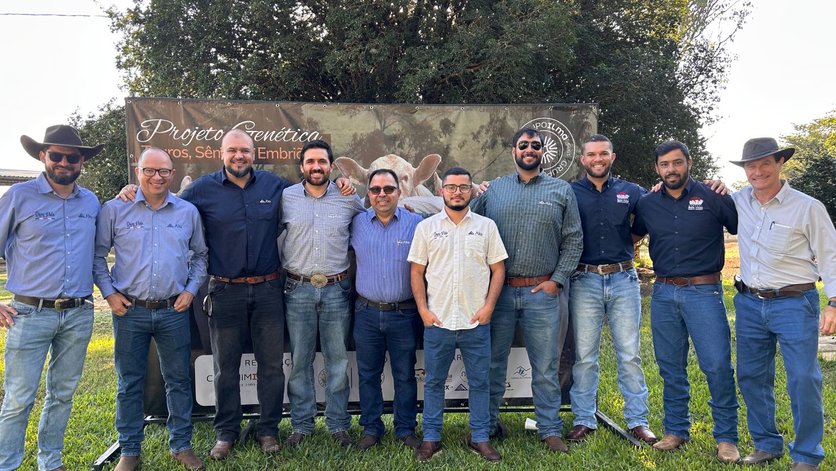 projeto genetica semen e embrioes da raca canchim - grupo ilma - representantes das centrais de inseminacao