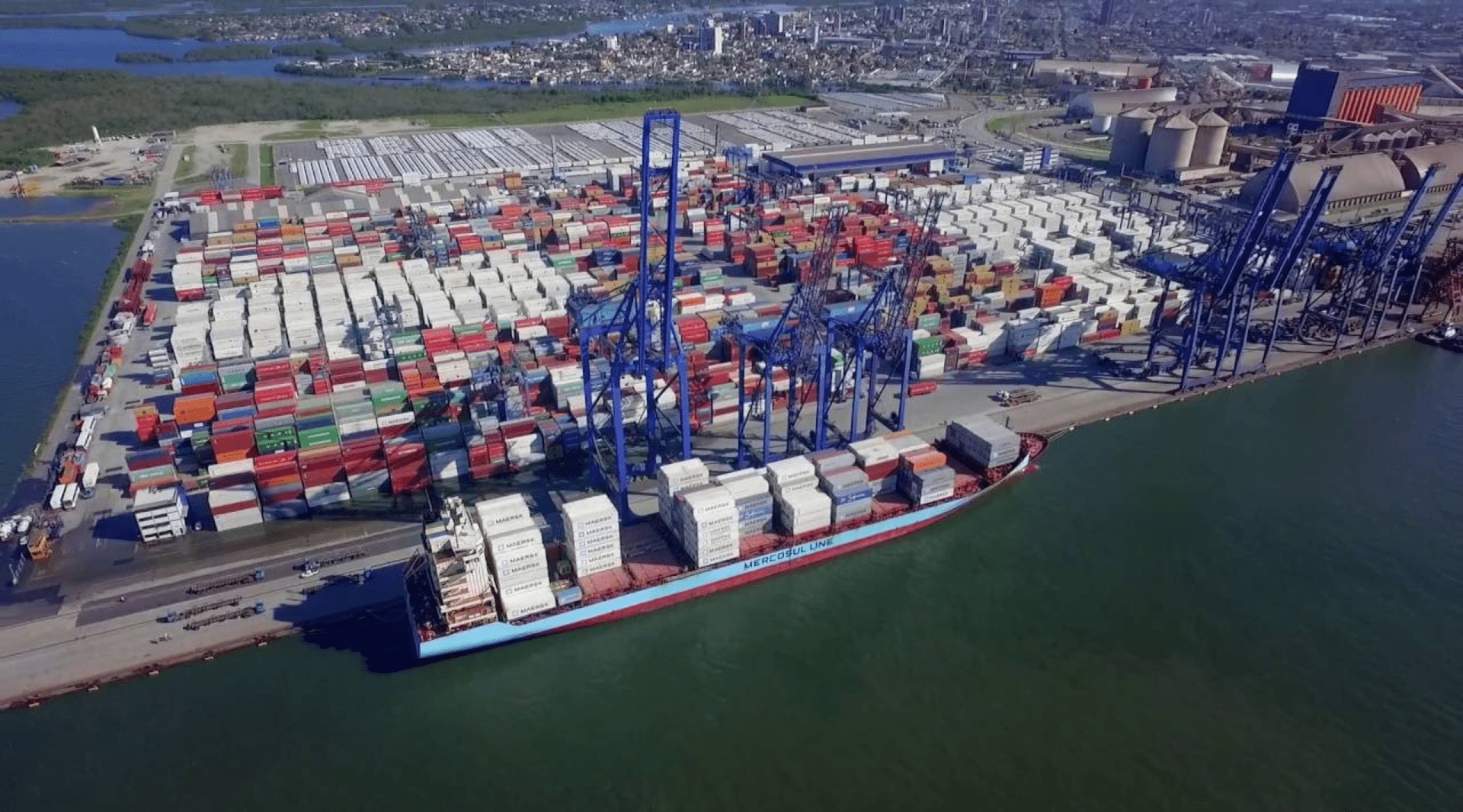 Terminal de Paranaguá amplia movimentação de contêineres e impulsiona exportações do agronegócio