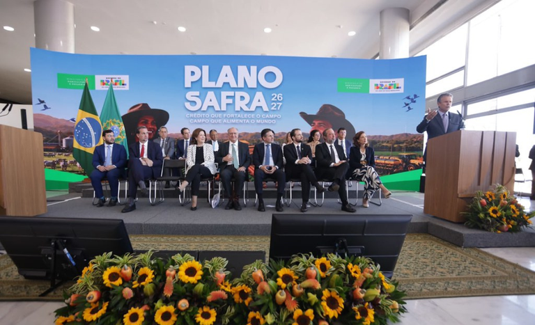 Alckmin e André de Paula anunciam Plano Safra 2026/2027 com R$ 525,1 bilhões em crédito para fortalecer quem produz