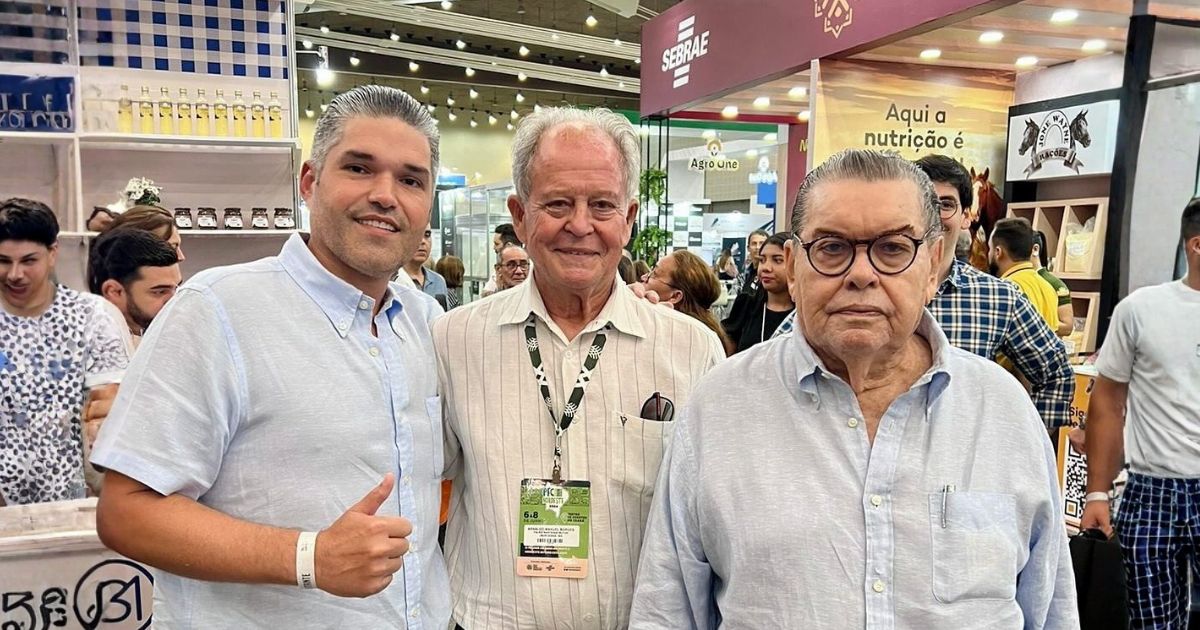 Rafael Carneiro da Silveira e Arnaldinho presidente da ABCZ