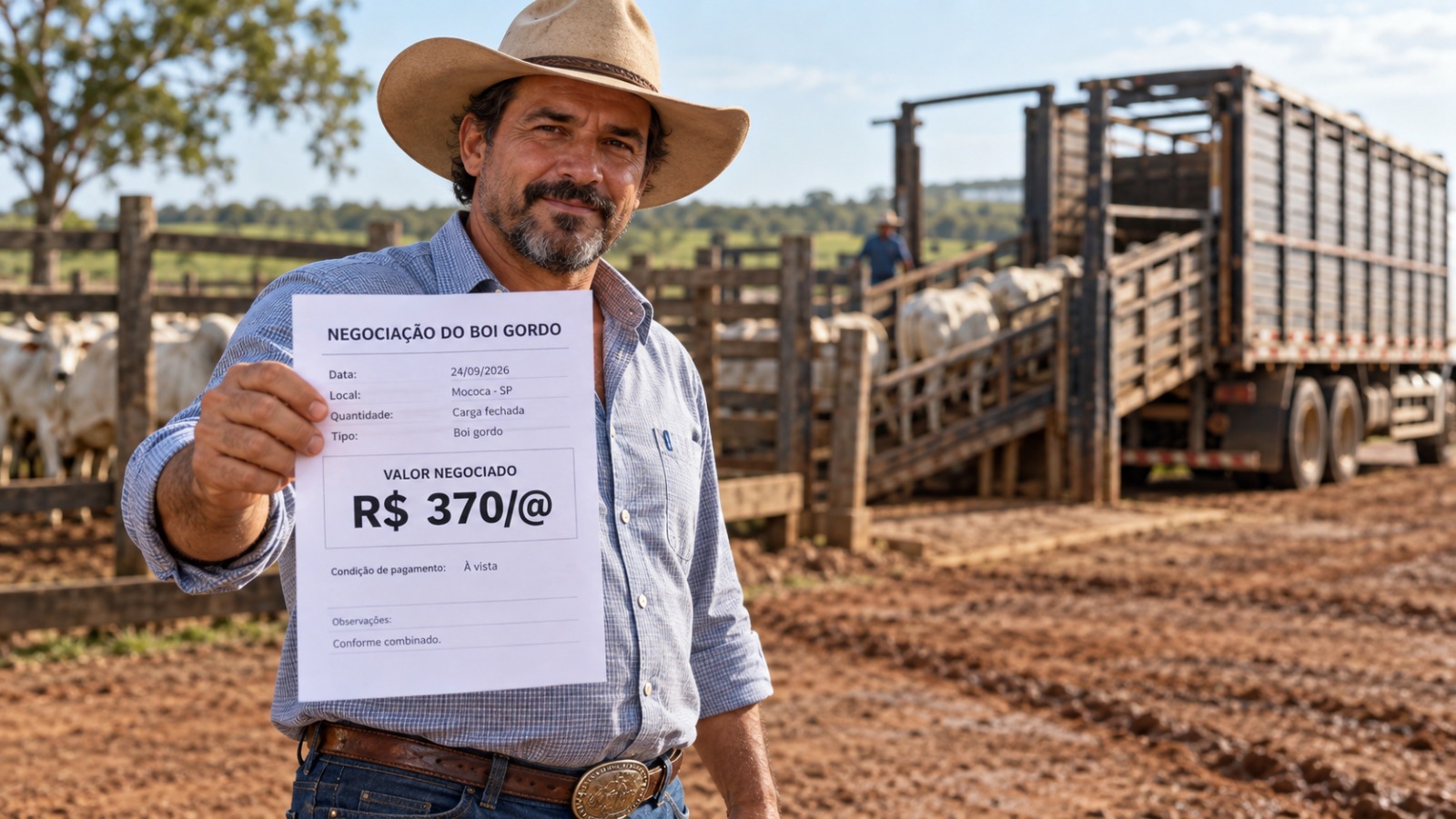 Boi gordo chega a R$ 370/@ em São Paulo e reforça movimento de alta