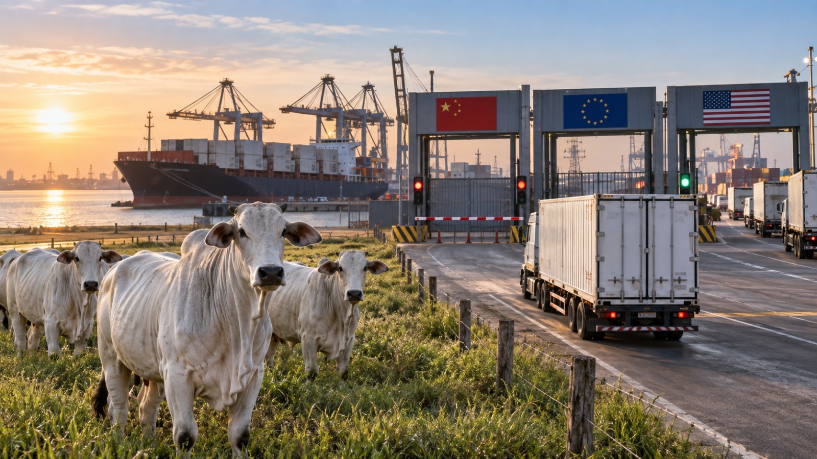 destino da carne bovina brasileira