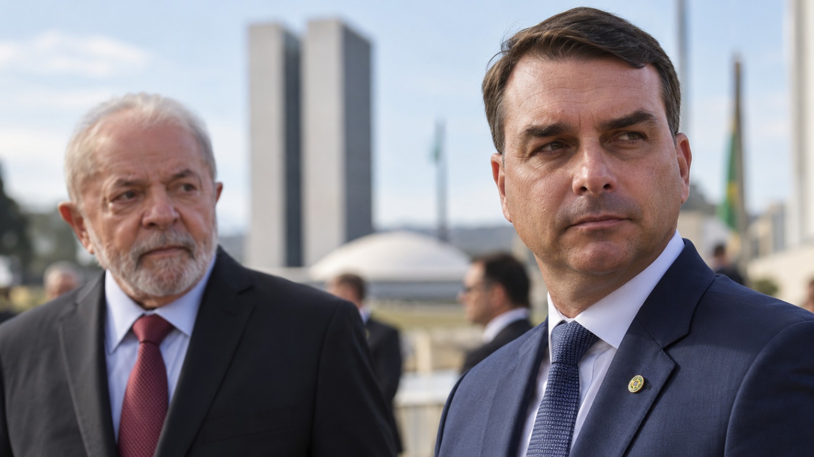 Flávio Bolsonaro chega a 44% contra Lula em nova pesquisa e acirra disputa pela Presidência
