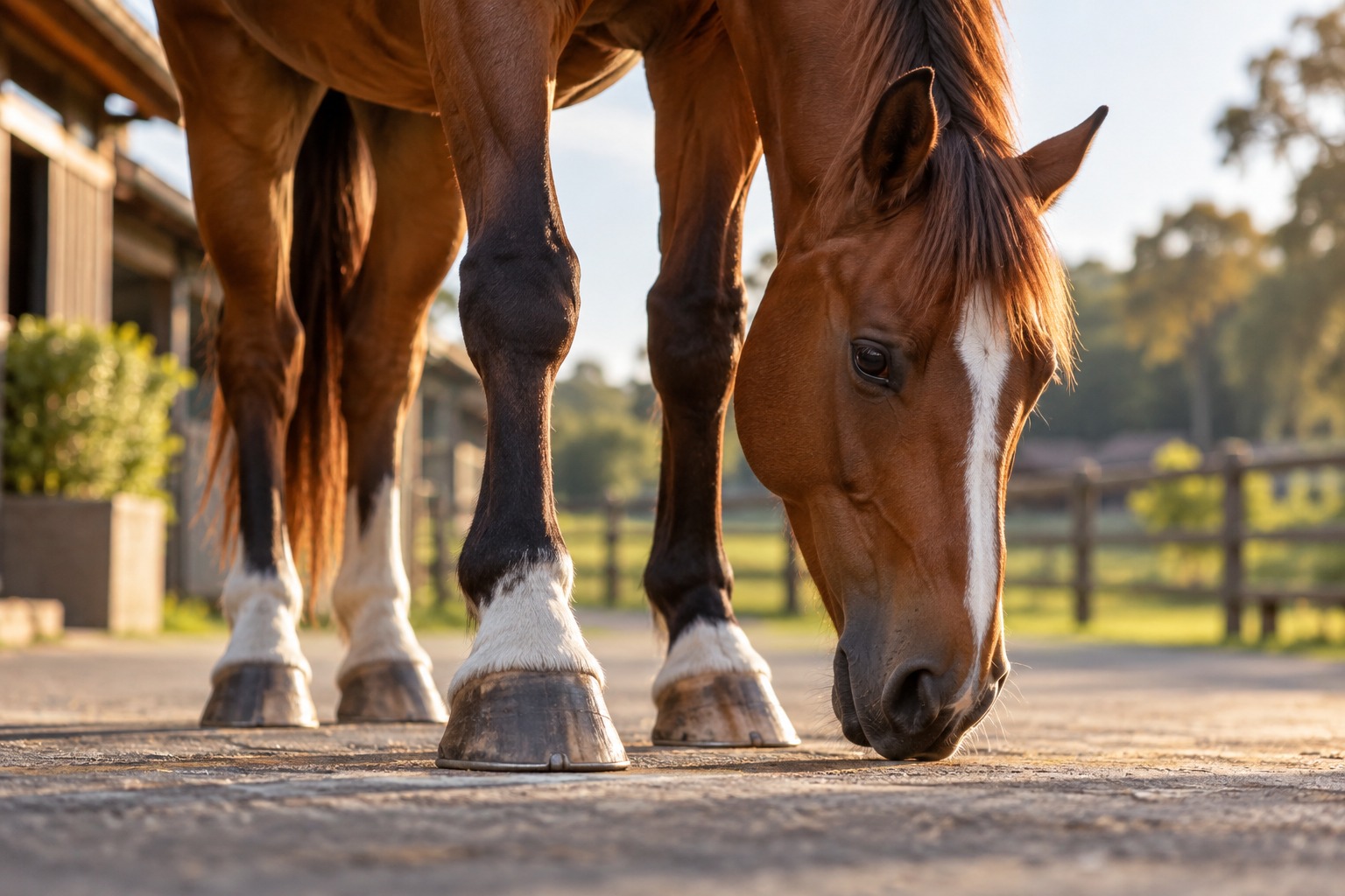 tratamento para laminite em cavalos