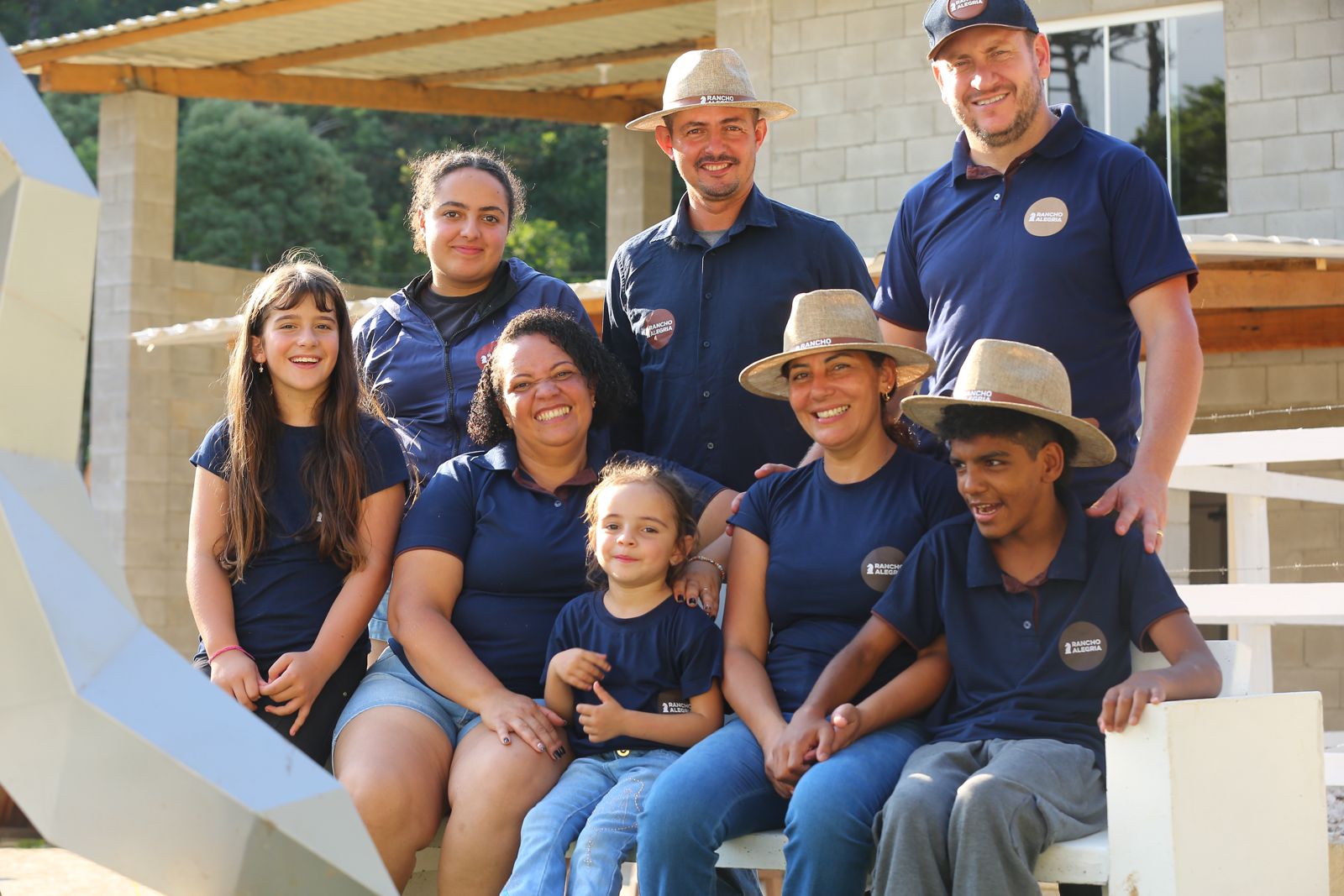 Fundadores do Rancho Alegria