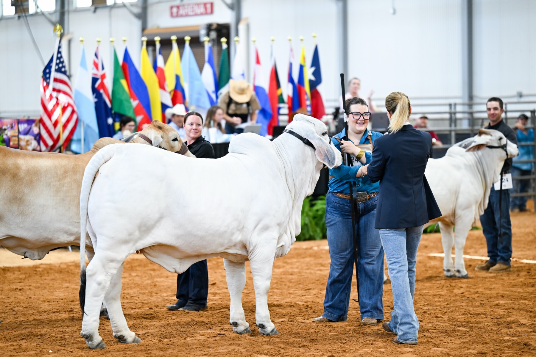 Lucyana Queiroz - da Q2 Assessoria Pecuaria - American Cattle World Expo