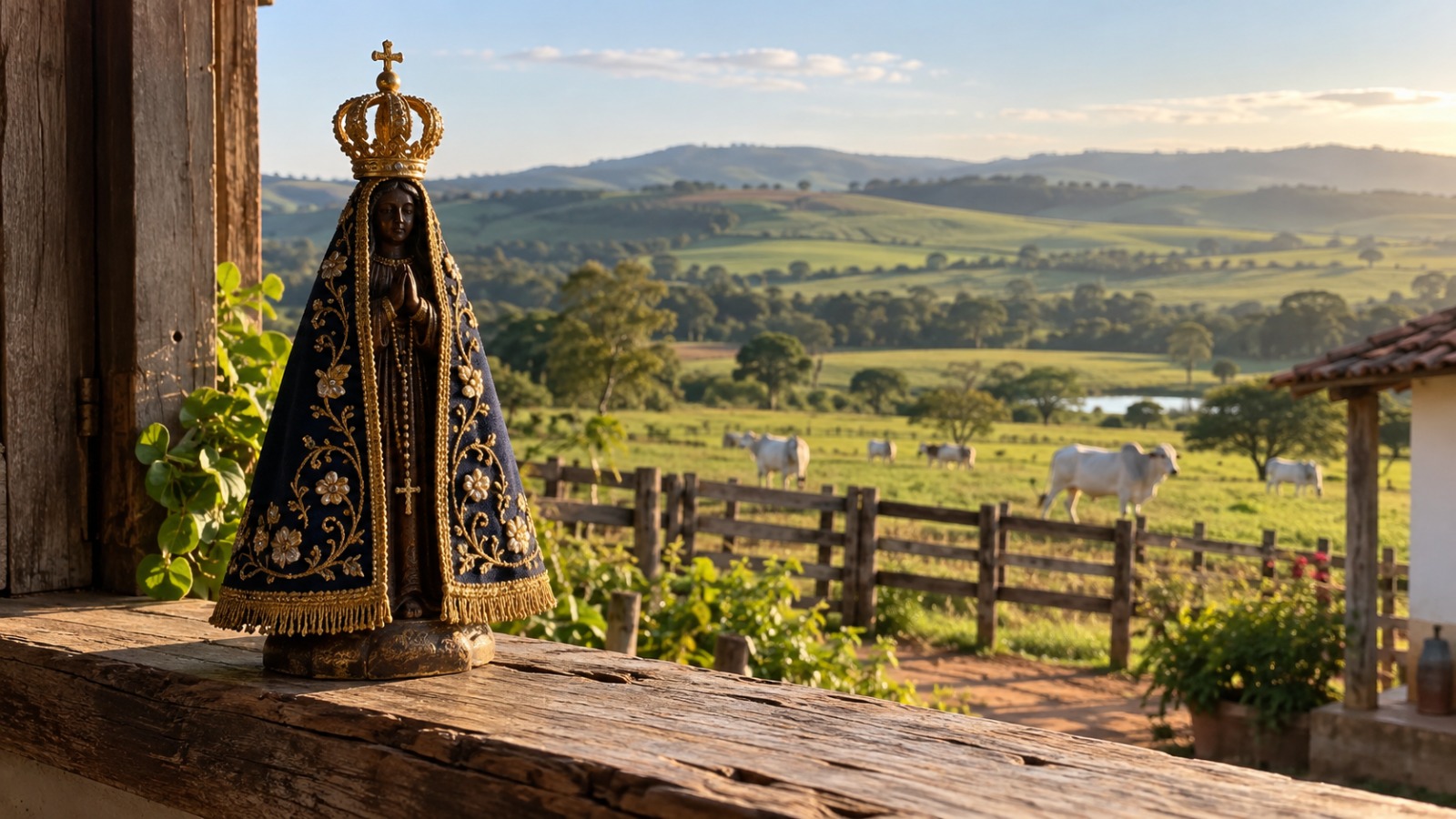 Nossa Senhora Aparecida e a fé que atravessa gerações no campo