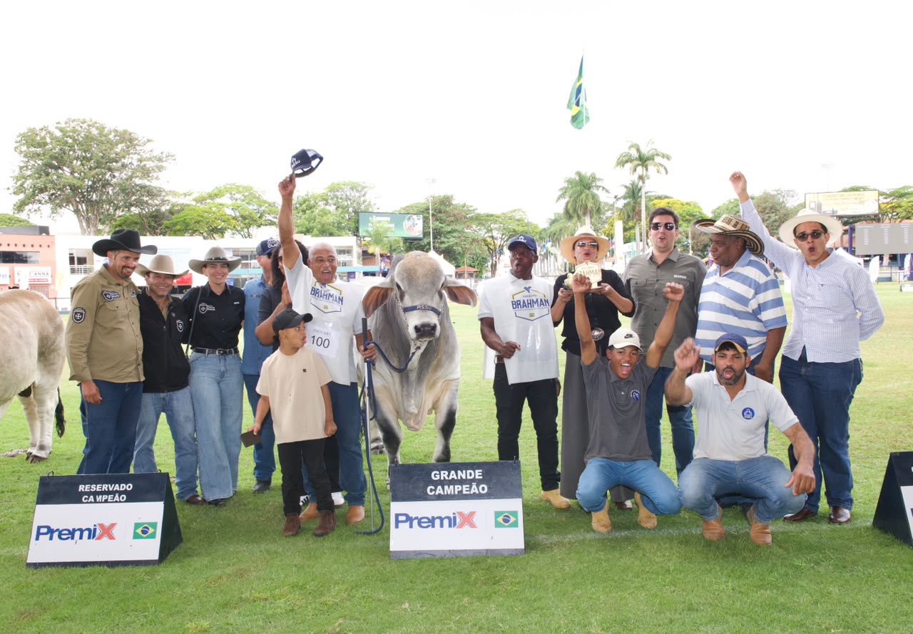 Premiação na Expobrahman 2026