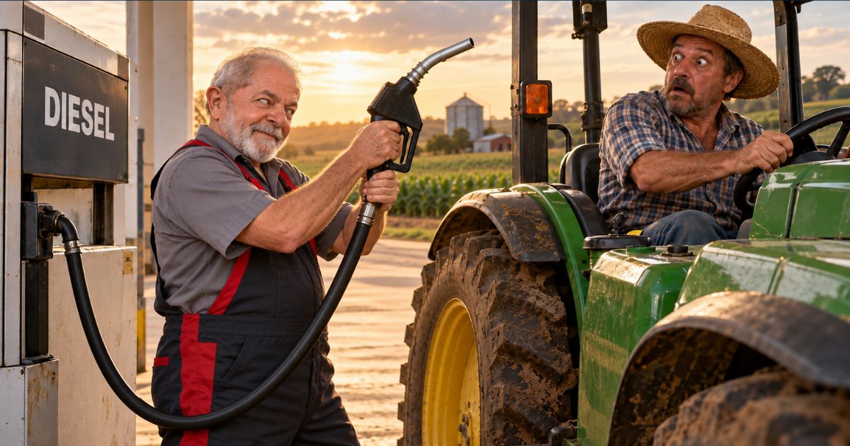 Presidente Lula subsidio do diesel para os produtores rurais