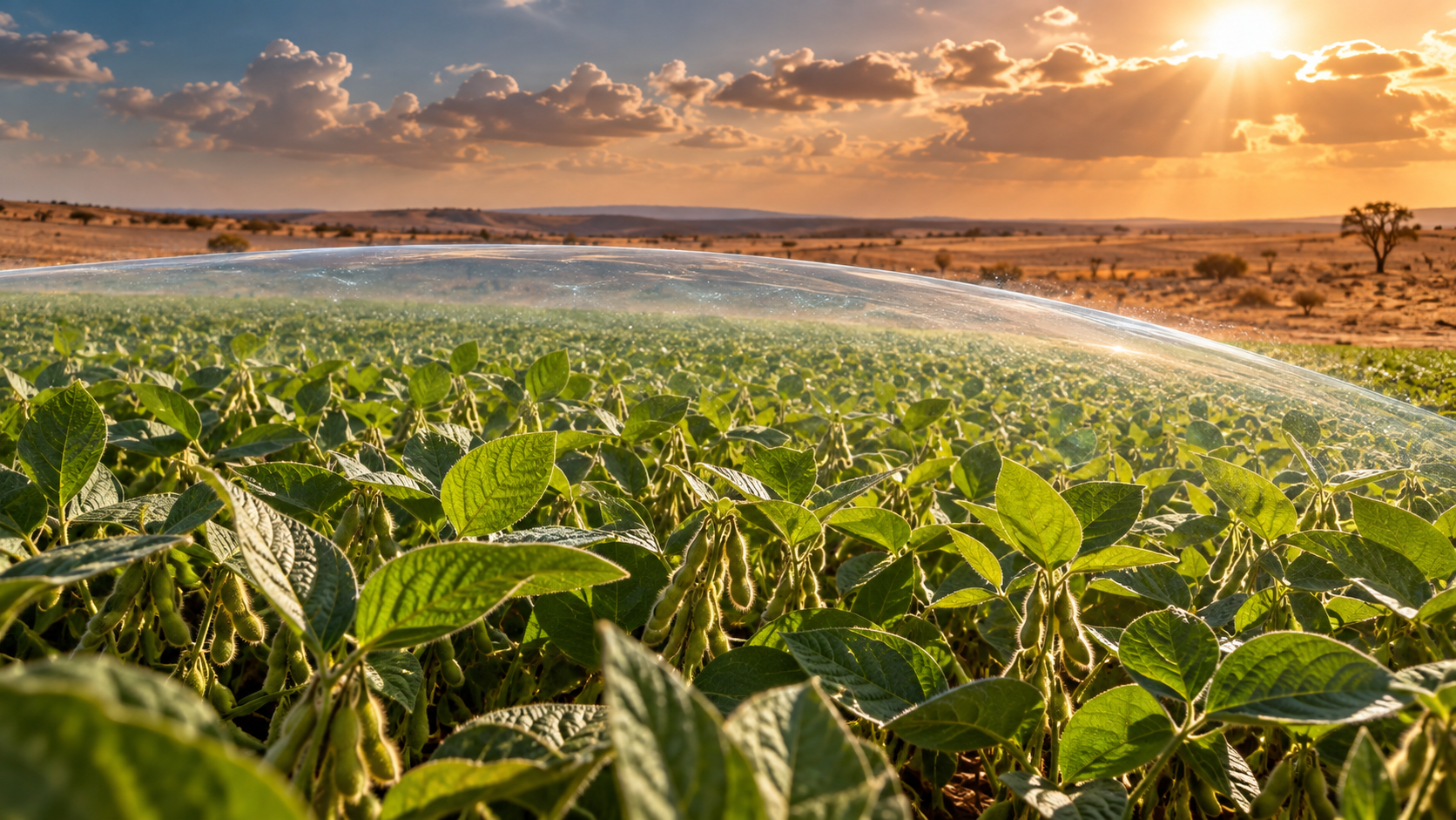 Tecnologia cria “escudo” contra seca e aumenta produtividade da soja