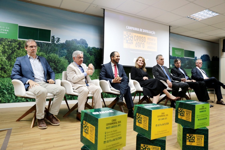 Censo Agropecuário 2027 avança com Cadastro Prévio e testes experimentais