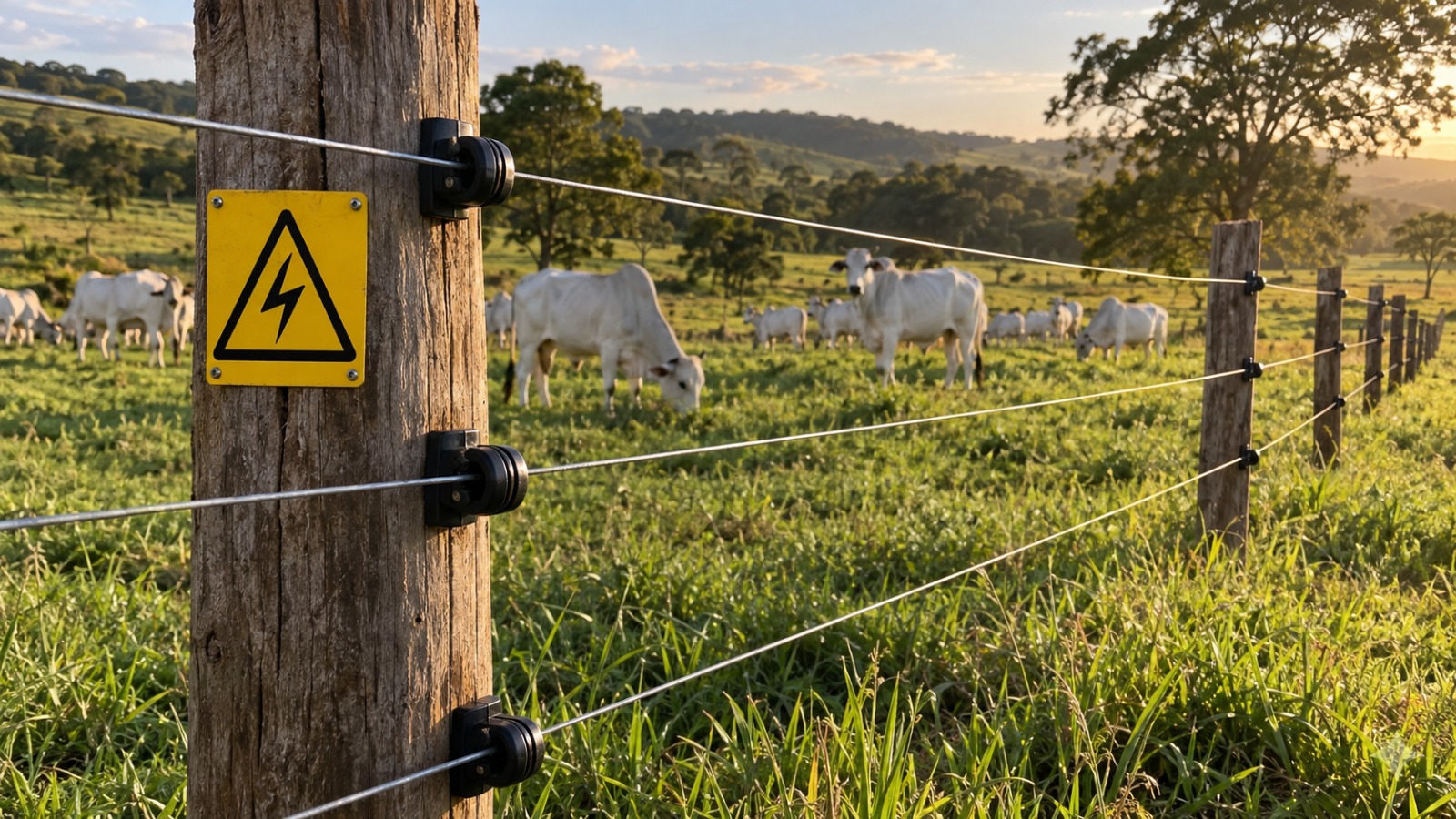 cerca eletrica rural